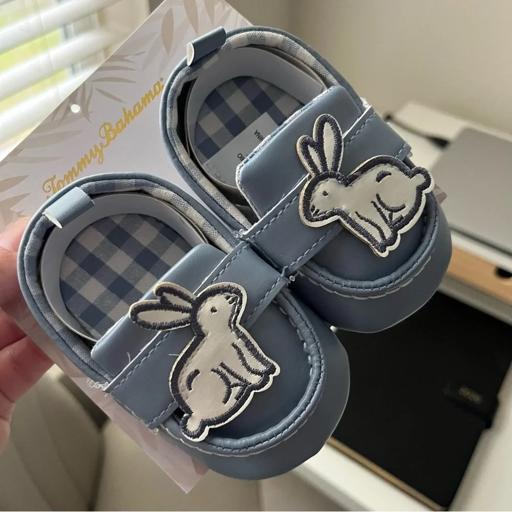 NWT Tommy Bahama Baby Light Blue Shoes